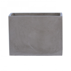 FLOWER POT-2 Cement Grey 70x40x50cm  70x40x50cm