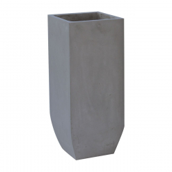 FLOWER POT-1  Cement Grey 25x25x60cm  25x25x60cm