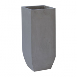 FLOWER POT-1  Cement Grey 25x25x60cm  25x25x60cm