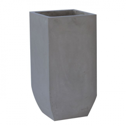 FLOWER POT-1 Cement Grey 35x35x80cm  35x35x80cm