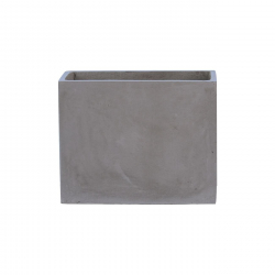 FLOWER POT-2 Cement Grey 50x20x40cm  50x20x40cm