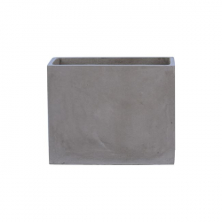 FLOWER POT-2 Cement Grey 50x20x40cm  50x20x40cm