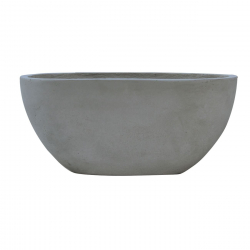 FLOWER POT-4 Cement Grey 76x34x32cm  76x34x32cm