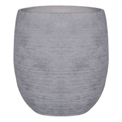 FLOWER POT-8 Απόχρωση Light Grey Wash  Φ48x52cm