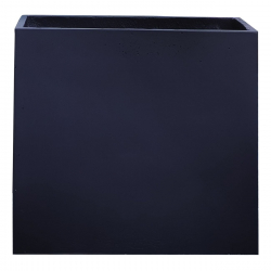 FLOWER POT-13 Απόχρωση Black  81x36x81cm