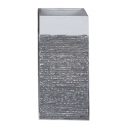 FLOWER POT-10 Απόχρωση Black Wash  41x41x80cm