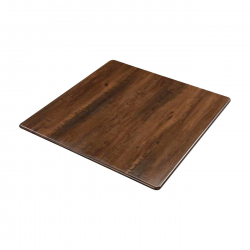 Contract Sliq Normal Επιφάνεια Τραπεζιού τ.Werzalit, Απόχρωση Walnut  70x120cm/16mm