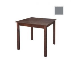 Ταβέρνας Τραπέζι Λυόμενο Οξιά - Κόντρα Πλακέ, Βαφή Εμποτισμού Λάκα Γκρι  70x70x75cm