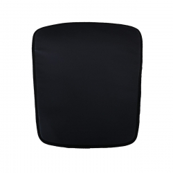 FERIA Μαξιλάρι Πολυθρόνας Pu Μαύρο  38x45x1cm