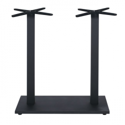 PRATO-W Βάση Τραπεζιού BAR 70x40cm H.108cm Μέταλλο Βαφή Μαύρο / 18,50Kg  70x40 H.108cm