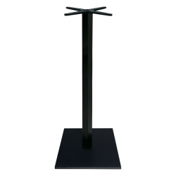 PRATO-W Βάση Τραπεζιού BAR 45x45cm H.108cm Μέταλλο Βαφή Μαύρο / 13,00Kg  45x45 H.108cm
