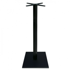 PRATO-W Βάση Τραπεζιού BAR 45x45cm H.108cm Μέταλλο Βαφή Μαύρο / 13,00Kg  45x45 H.108cm