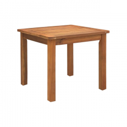 LUGANO Τραπεζάκι Βοηθητικό Ξαπλώστρας, Ξύλο Acacia Απόχρωση Φυσικό  45x45x45cm