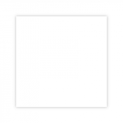 HPL (High Pressure Laminated) Επιφάνεια Τραπεζιού Απόχρωση Άσπρο  70x70cm/12mm