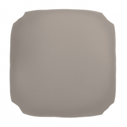 ΤΑΠΕΤΣΑΡΙΑ Σκαμπό Καφενείου, Pu Cappuccino  35x35x5cm