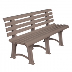 ATENA Παγκάκι Κήπου-Βεράντας, PP Tortora  150x73x51cm