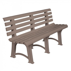 ATENA Παγκάκι Κήπου-Βεράντας, PP Tortora  150x73x51cm