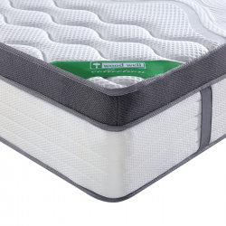 ΣΤΡΩΜΑ Pocket Spring 5-Zone Gel Memory Foam+Latex, Roll Pack(4)  160x200x36cm