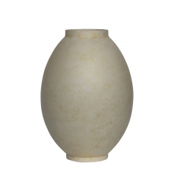 VASE-2 Βάζο Cement, Απόχρωση Beige Φ40x55cm  Φ40x55cm
