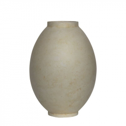 VASE-2 Βάζο Cement, Απόχρωση Beige Φ40x55cm  Φ40x55cm