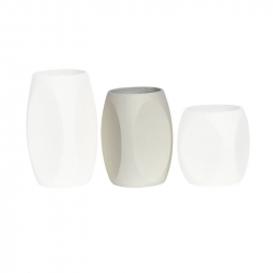 VASE-4 Βάζο Cement, Απόχρωση Beige Φ33x51cm  Φ33x51cm