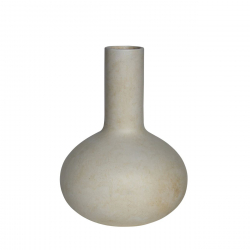 VASE-3 Βάζο Cement, Απόχρωση Beige Φ40x55cm  Φ40x55cm