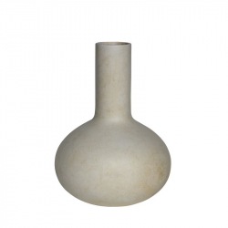 VASE-3 Βάζο Cement, Απόχρωση Beige Φ40x55cm  Φ40x55cm