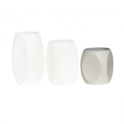 VASE-4 Βάζο Cement, Απόχρωση Beige Φ33x40cm  Φ33x40cm