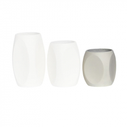 VASE-4 Βάζο Cement, Απόχρωση Beige Φ33x40cm  Φ33x40cm