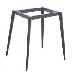 VIDAL Βάση Τραπεζιού Μέταλλο Βαφή Μαύρο (6,50 Kg) για Επιφάνεια από 80x80cm  81x81x72cm