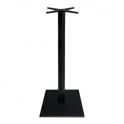 PRATO-W Βάση Τραπεζιού BAR 45x45cm H.93cm Μέταλλο Βαφή Μαύρο με Ρεγουλατόρο / 12,50Kg  45x45 H.93cm