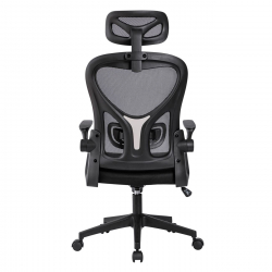 BF3050 Πολυθρόνα Γραφείου- Διευθυντή, Mesh Μαύρο, Μπράτσα up-down  63x63x118/128cm