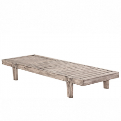 AEGEAN ΞΑΠΛΩΣΤΡΑ ΞΥΛΙΝΗ ΕΜΠΟΤΙΣΜΟΥ ΚΑΡΥΔΙ 64x200x34cm