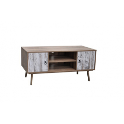 KHRISNA ΕΠΙΠΛΟ ΤΗΛΕΟΡΑΣΗΣ MDF ΦΥΣΙΚΟ/ΑΣΠΡΟ 119X39X50.5 cm