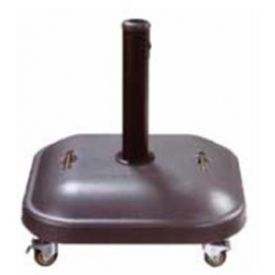 ΒΑΣΗ ΟΜΠΡΕΛΑΣ 37kg ΤΣΙΜΕΝΤΕΝΙΑ  ΤΕΤΡΑΓΩΝΗ ΣΚ.ΓΚΡΙ ΜΕ ΡΟΔΑΚΙΑ