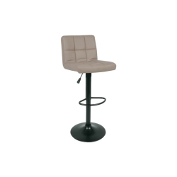 LINO ΣΚΑΜΠΩ BAR PU CAPPUCCINO/ΒΑΦΗ ΜΑΥΡΗ 44X50 Υ92/113