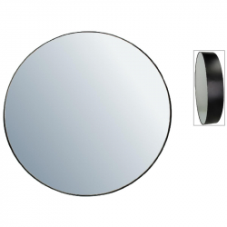 Καθρέπτης ArteLibre Μαύρο Μέταλλο 43x10x43cm