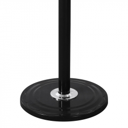 Καλόγερος Keleste pakoworld μέταλλο σε μαύρη απόχρωση Φ37x175εκ