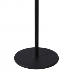 Καλόγερος Tebera pakoworld μέταλλο σε μαύρη απόχρωση Φ30x170εκ