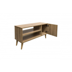 Έπιπλο τηλεόρασης Orianne pakoworld σε sonoma απόχρωση 90x32x46εκ