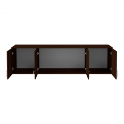 Πατάρι ντουλάπας Royal pakoworld τετράφυλλο wenge 200x58x53εκ