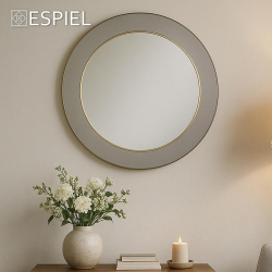 ΚΑΘΡΕΠΤΗΣ ΒΕΛΟΥΔ. ΣΤΡΟΓΓ. ΓΚΡΙ ΜΕ ΧΡΥΣΗ ΚΟΡΝΙΖΑ 60EK.