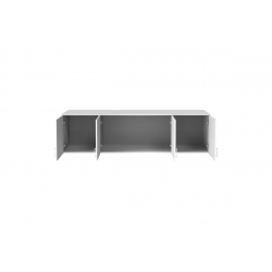 Πατάρι ντουλάπας Royal pakoworld τετράφυλλο λευκό 200x58x53εκ