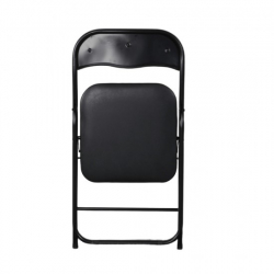 ΚΑΡΕΚΛΑ ΠΤΥΣΣΟΜΕΝΗ ΜΕΤΑΛΛΙΚΗ ΜΑΥΡΗ 44Χ45Χ78CM