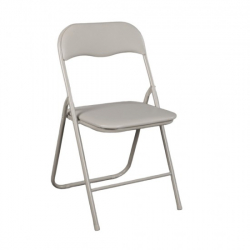 ΚΑΡΕΚΛΑ ΠΤΥΣΣΟΜΕΝΗ ΜΕΤΑΛΛΙΚΗ ΜΠΕΖ 44Χ45Χ78CM