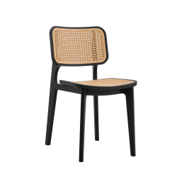 SICILY ΚΑΡΕΚΛΑ ΠΟΛΥΠΡΟΠΥΛΕΝΙΟ ΜΑΥΡΟ/ΜΠΕΖ 52,5X43,5X80CM