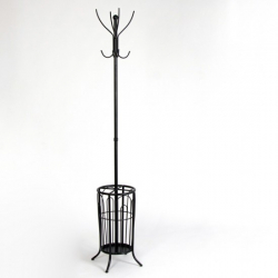 ΚΑΛΟΓΕΡΟΣ ΜΕ ΟΜΠΡ/ΘΗΚΗ Φ31Χ193cm ΜΑΥΡΟΣ ΜΕΤΑΛΛΙΚΟΣ