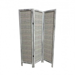 Παραβάν Ξύλινο με 3 Φύλλα 40x170 εκ