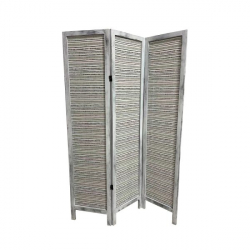 Παραβάν Ξύλινο με 3 Φύλλα 40x170 εκ