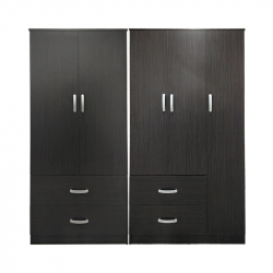 Ντουλάπα πεντάφυλλη Lego pakoworld wenge 170x42x180εκ